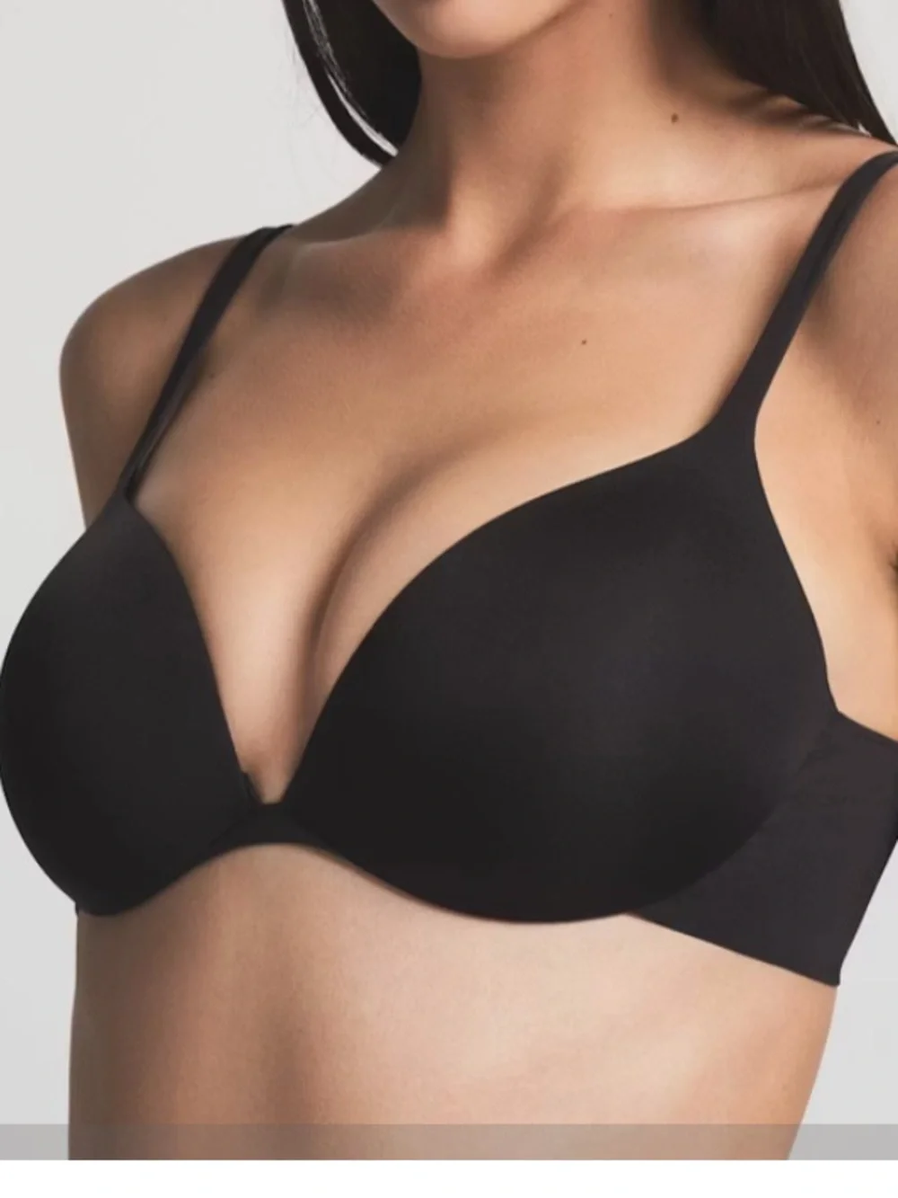 Skims push up plunge  Bra - Black 34 c